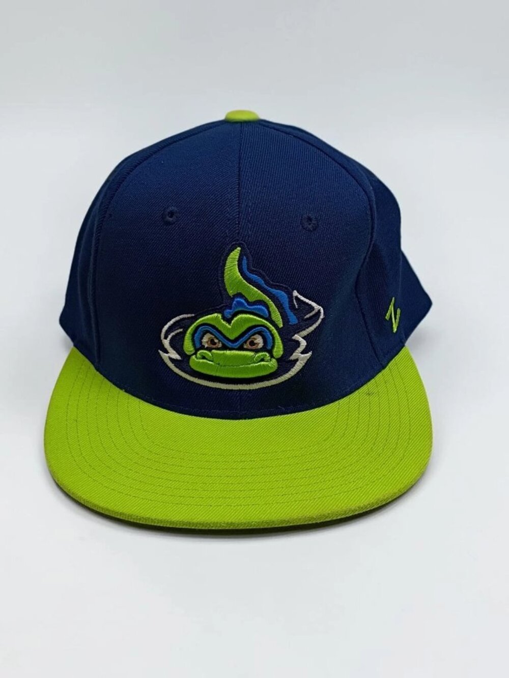 Vermont Lake Monsters Fitted Hat Cap XL Zephyr Alternate Logo Y2K Sports Rare